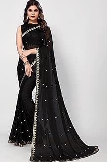 Womens Lycra Blend Saree