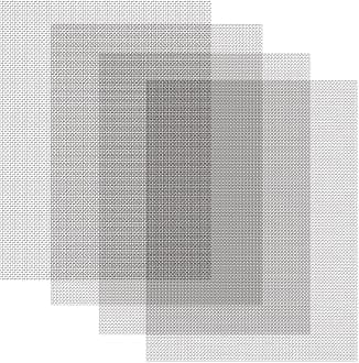 4 Pack 12x16 Inch Wire Mesh, 20 Mesh Stainless Steel Mesh, Never Rust Sturdy Metal Mesh Screen for DIY Projects, Vent, Cage, Garden, Window Screen, Filter Mesh