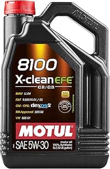Motul 109471 8100 X-Clean EFE 5W30 1X5L