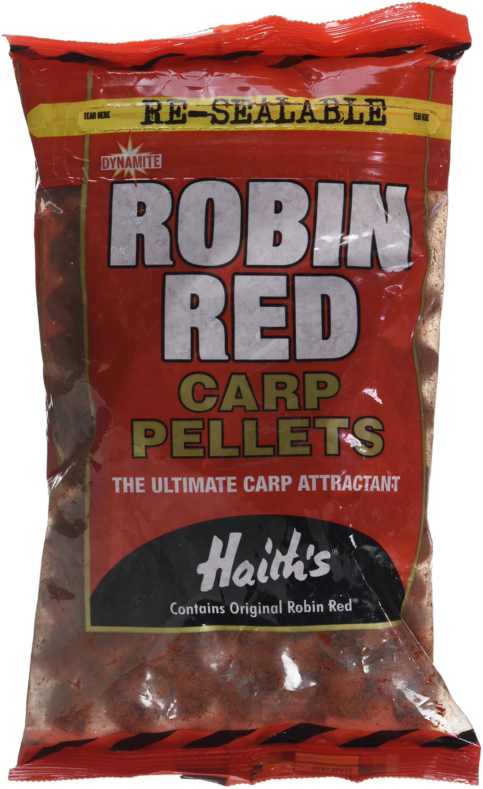 Dynamite Baits Robin Red Carp Pellets – Pre Drilled – 0, Size 900 gr