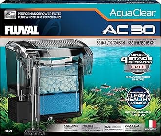 AquaClear AC30 569 LPH Aquarium Backpack Filter