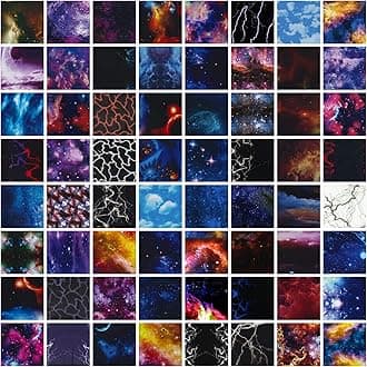 Hydrographics Space&Lighting Water Transfer Film - 5 Packs Random WTP Film (5 Rolls X3.3FT)