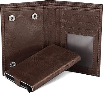 WildHorn unisex-adult Leather Wallet for Men Bi-Fold Wallet