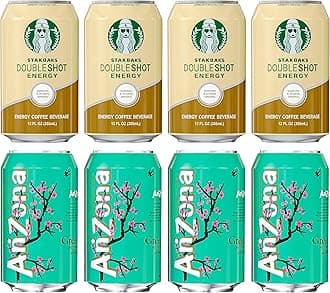 BeerSkin Skywin Silicone Can Sleeve, 8 Pack 12 oz (355 ml) Soda Can Sleeve, Disguises Can as Soda (4 Brown and 4 Green)