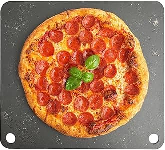 NerdChef Steel Stone - High-Performance Baking Surface for Pizza (.25" Thick - Standard)