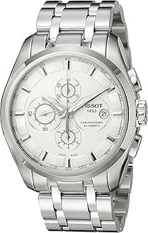 T0356271103100 Tissot Men's Couturier Analog Display Swiss Automatic Silver Watch