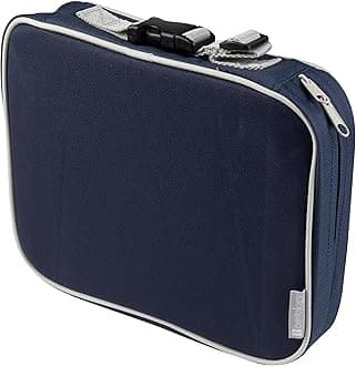 Bentology Lunch Bag for Boys- Kids Insulated Durable Lunchbox Tote Fits Bento Boxes, Containers, Jars & Water Bottles- Reusable School Lunch Sleeve w Clip on Handle- Keep Food Hotter or Colder Longer