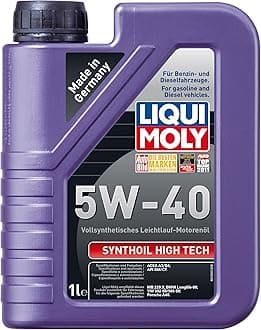 Liqui MolySynthoil High Tech 5W-40 | 1 L | Fully synthetic engine oil | SKU: 1306