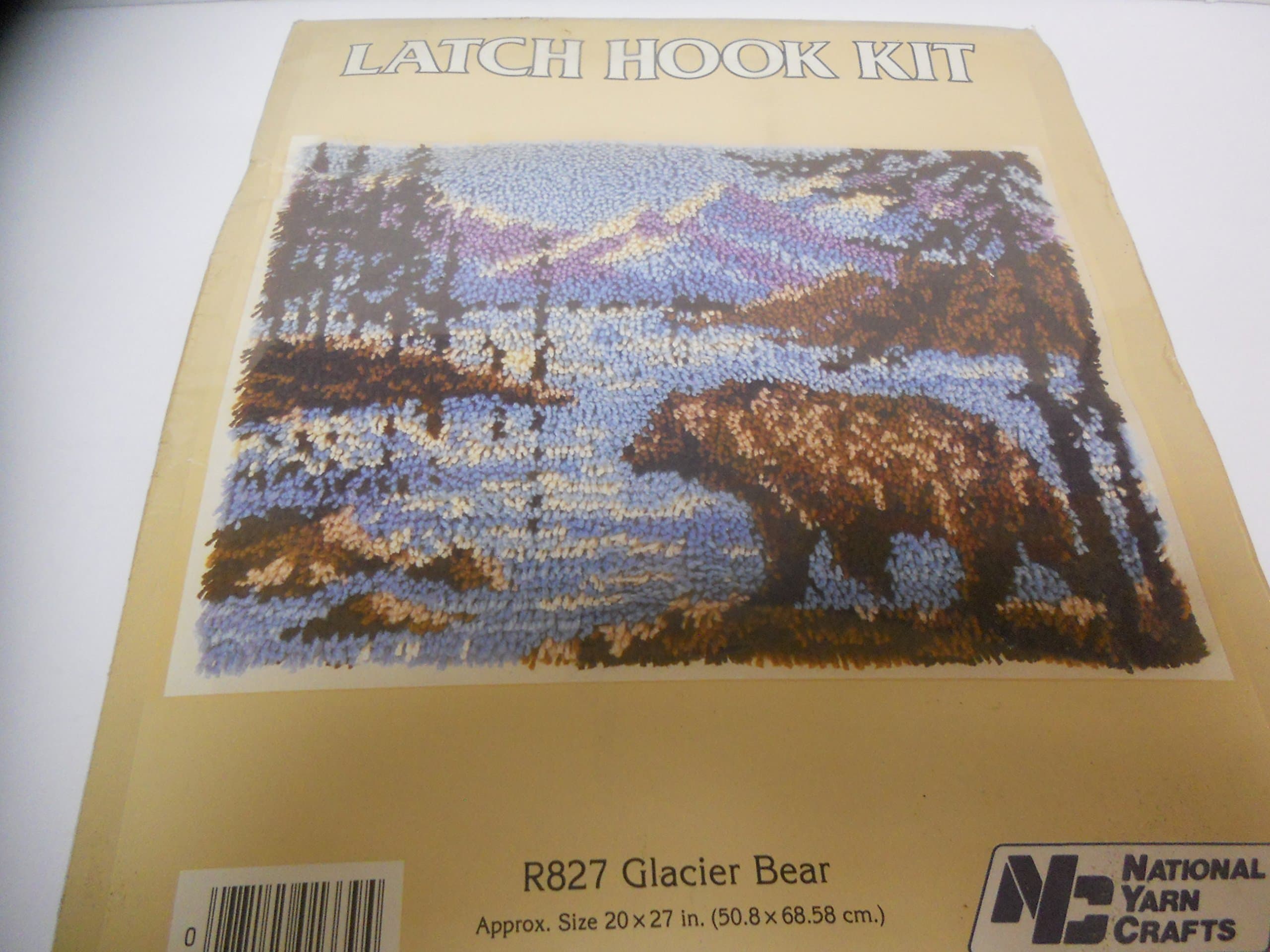 Glacier Bear Latch Hook Kit