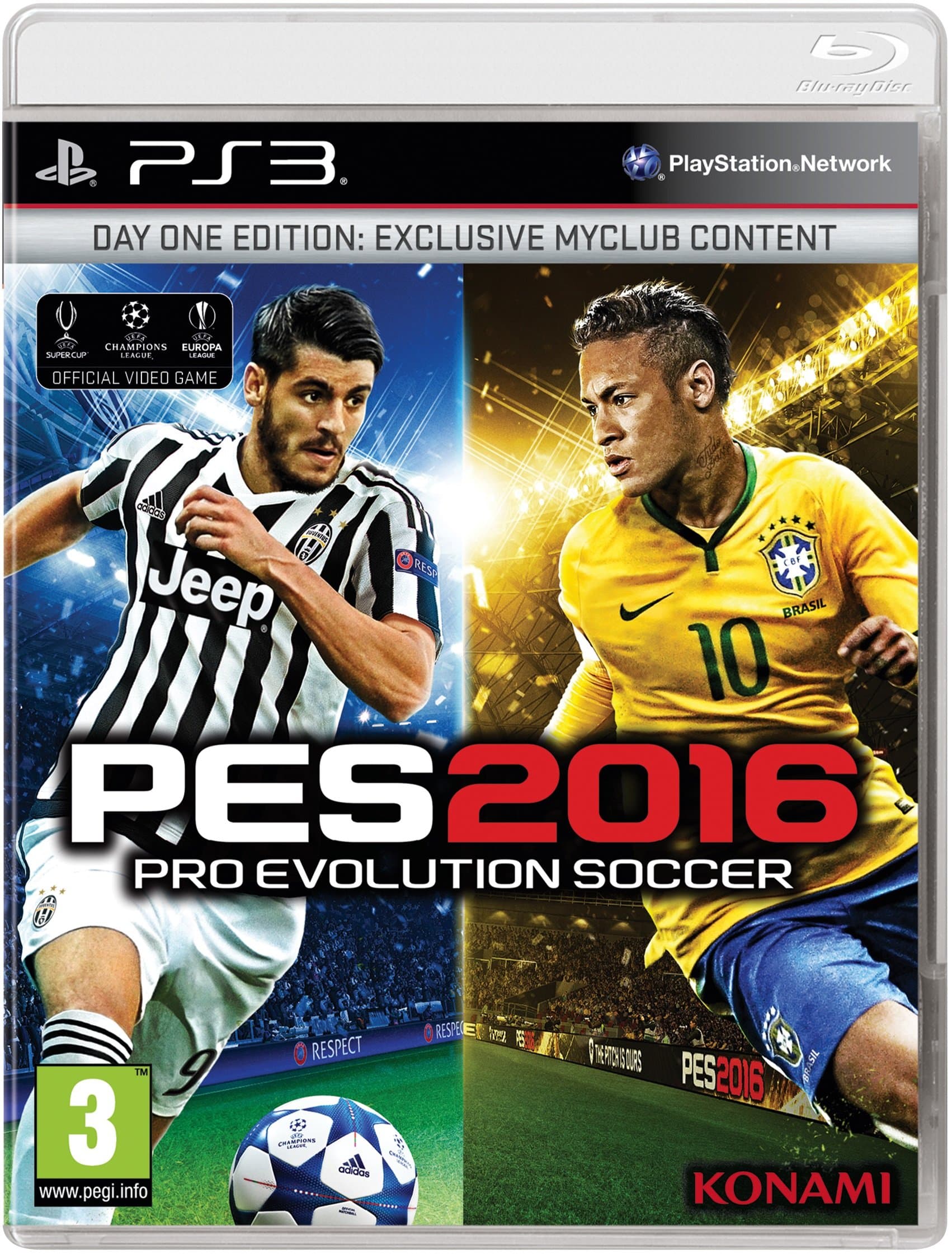 Pro Evolution Soccer 2016 Day 1 Edition (PS3)