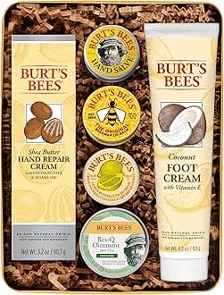 Burt's Bees Christmas Stocking Stuffers Gift Set - 6 Classic Products
