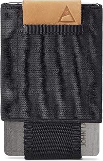 Nomatic Slim Minimalist Wallet Everyday Carry Card Holder Keys, Cash, Coin Black