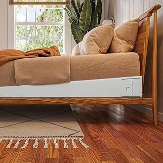 Avana Mattress Elevator - Under Bed 7-Inch Incline Foam Support - Riser for Acid Reflux, GERD, and Sleep Relief - King