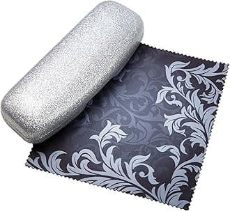 Eye Glasses Case Girl Sparkle Smooth Glitter Hard Shell Eyeglass for Women