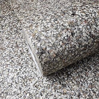 Real Mica Stone Unique Plain Designer Luxury Wallcoverings Gold Silver Granite Look Big Chip Texture Wallcovering 3D Modern Natural Wallpaper Paste The Wall only coverings (Sample)