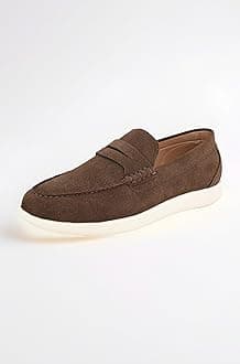 Suede Loafers for Men | Casual Loafer Shoes | Cushioned Penny Loafers