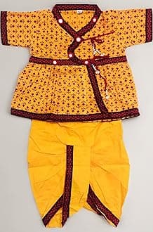 PK MART Traditional Ethnic Wear Kids Cotton Dhoti Kurta