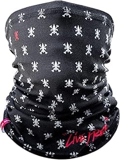 Indie Ridge Motorcycle Face Mask And RISK - Motorcycle Ski Snowboard Winter Mask (Fleur De Lis)