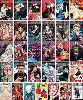 Jujutsu Kaisen Complete Collection (31 Books) Manga Series Set (Vol. 0-29 + Guide)
