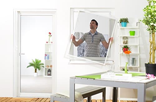 Culex Fensterfliegengitter Basic 80 x 100 CM White (Including 100010101 VH -