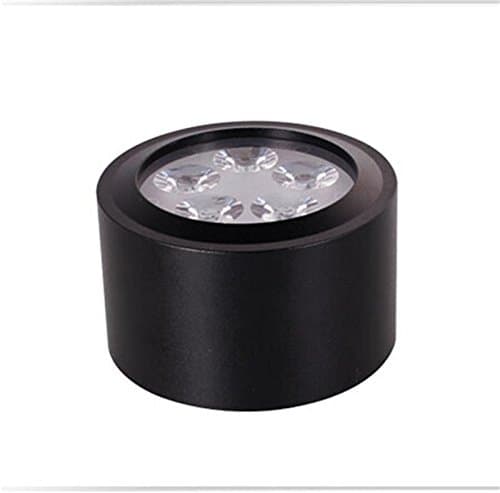 TOYM UK-LED surface mounted downlight spotlights thin circular ceiling lamp backdrop spotlights lamp, 1 light