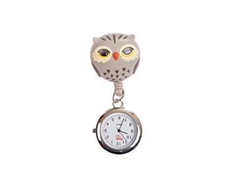 Owl Retractable Pull Reel with Watch
