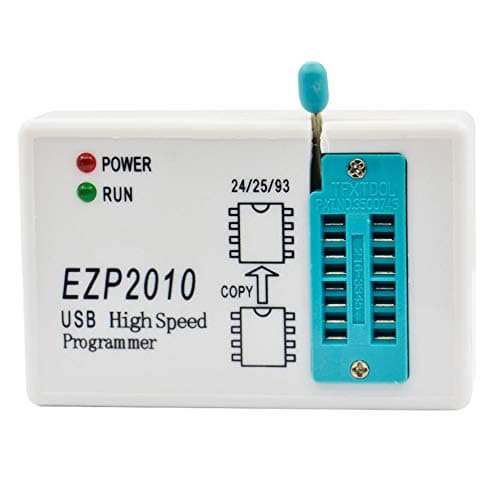 EZP2010 high-speed USB SPI Programmer support24 25 93 EEPROM 25 flash bios chip + SOIC8 SOP8 Test Clip(white)