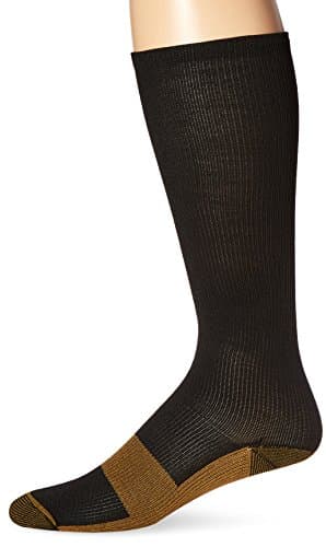 Medisonic Stress Relief Copper Infused Threaded Compression Circulation Socks