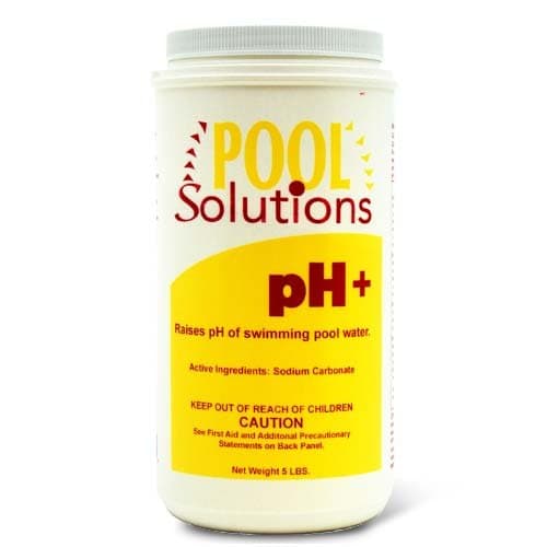NEW Pool Solutions Swimming Pool pH Up Increaser Plus Granular 5 Lbs P31005DE