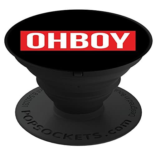Rad Planet Oh Boy Pop Socket Cool Gift PopSockets Stand for Smartphones and Tablets