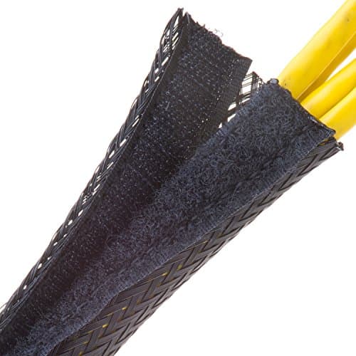 Flexo-Wrap PET Easy On, Easy Off Access - 3/4" - Black 6 ft piece