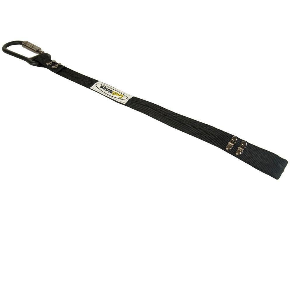 KEEPER 46901 LOCKSTRAP TIE DOWN STRAP, BLACK, 2'