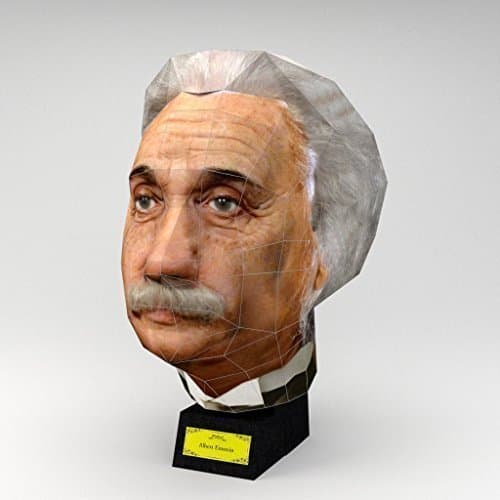 Wizhead Albert Einstein 3D Paper Puzzle
