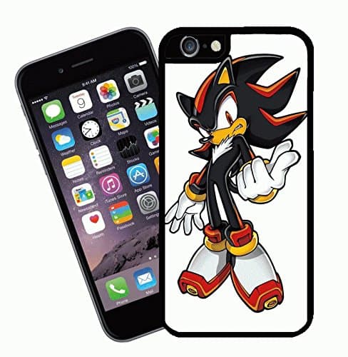 Shadow from Sonic the Hedgehog iPhone case - This cover will fit Apple model iPhone 6 - By Eclipse Gift Ideas