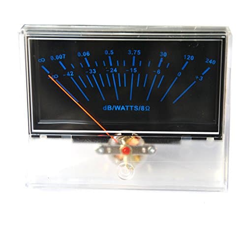 VU panel meter DB Level Header Audio preamp With Back light