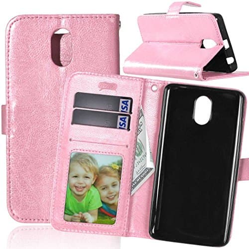 Lenovo VIBE P1M case,solid color pattern wallet style case magnetic design flip folio PU Leather cover standup cover case for Lenovo VIBE P1M ( Color : Pink , Size : Lenovo VIBE P1M )