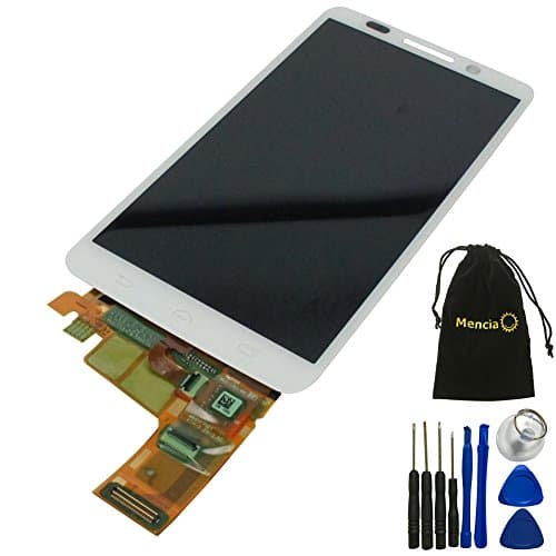 Mencia LCD Display Touch Screen Digitizer Front Assembly Replacement Part For Motorola Droid Mini XT1030 White With Tool Kid