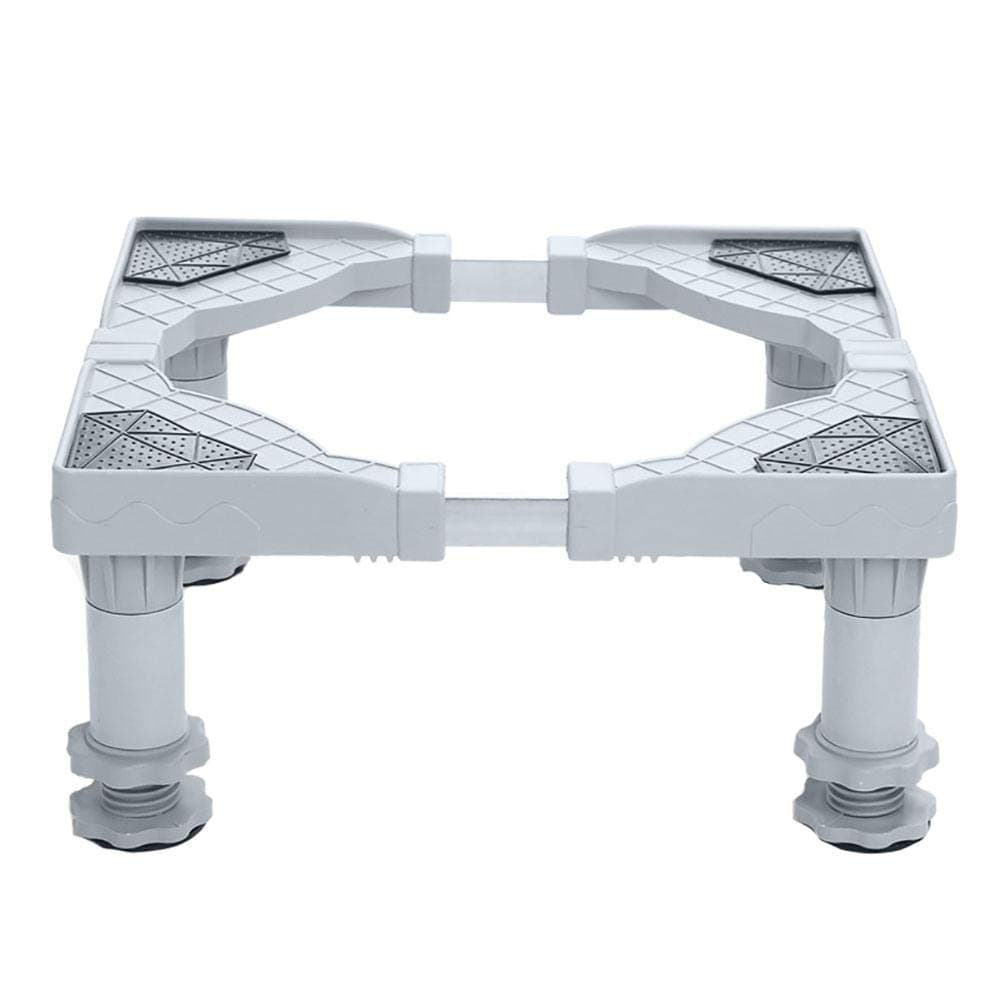 IMSHI Multi-Functional Movable Adjustable Heightening Base with 4 Strong Feet for Washing Machine, Dryer and Refrigerator - Can Reduce The Noise and Protect The Bottom of Household Products