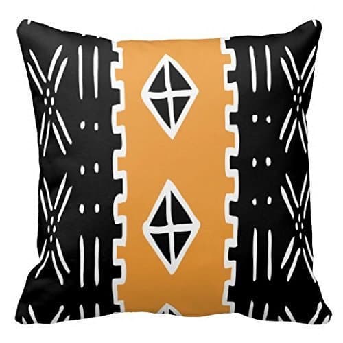 Mud Cloth Throw Pillow Case