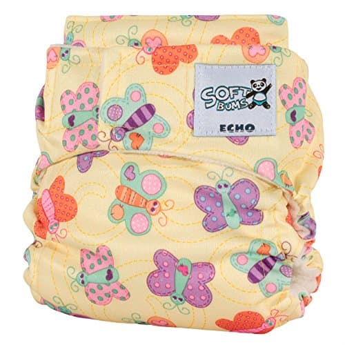 SoftBums Echo Shell with Hook and Loop, Flutterby