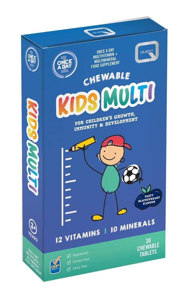 Questvitamins OAD Kids Multi Chewable, 30 Capsules
