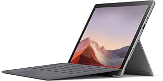 Microsoft Surface Pro 7 12.3” Tablet (Platinum) - Intel 10th Gen Dual Core i3, 4GB RAM, 128GB SSD, Windows 10 Home, 2019 Edition