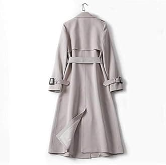 Womens Winter Coats Trench Windbreaker Outerwear Fit Coat Women Solid Long Overcoat Slim Jacket Women's Coat Women Jacket Light Zip up