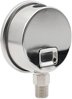 DIGITEN Water Pressure Gauge 0-1.6MPa 0-220psi 1/4 inch f Reverse Osmosis System Pump