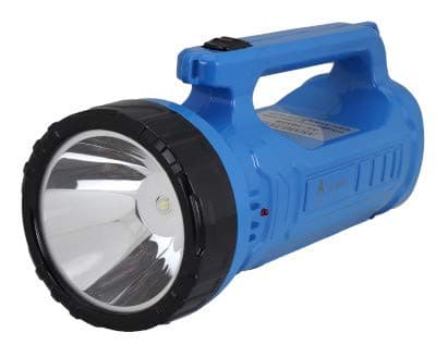 Akari Plastic Rechargeable Torch, (Multicolour)