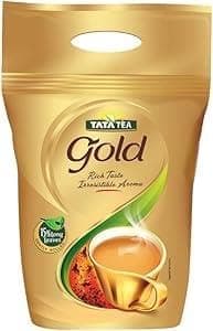 Tata Tea Gold - 1kg | Premium Assam Tea with 15% Long Leaf Blend | Rich Aroma & Superior Taste