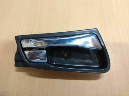 KYLO Plastic Car Door Front Right Inner Pull Handle| Designed for Easy Installation, Lightweight and Durable Car Handle Suitable for Verna Fludic (Chrome) (Wire Type) (Front - Right)