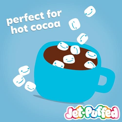 Jet-Puffed Marshmallow Bits, Vanilla, 3 Ounce Container