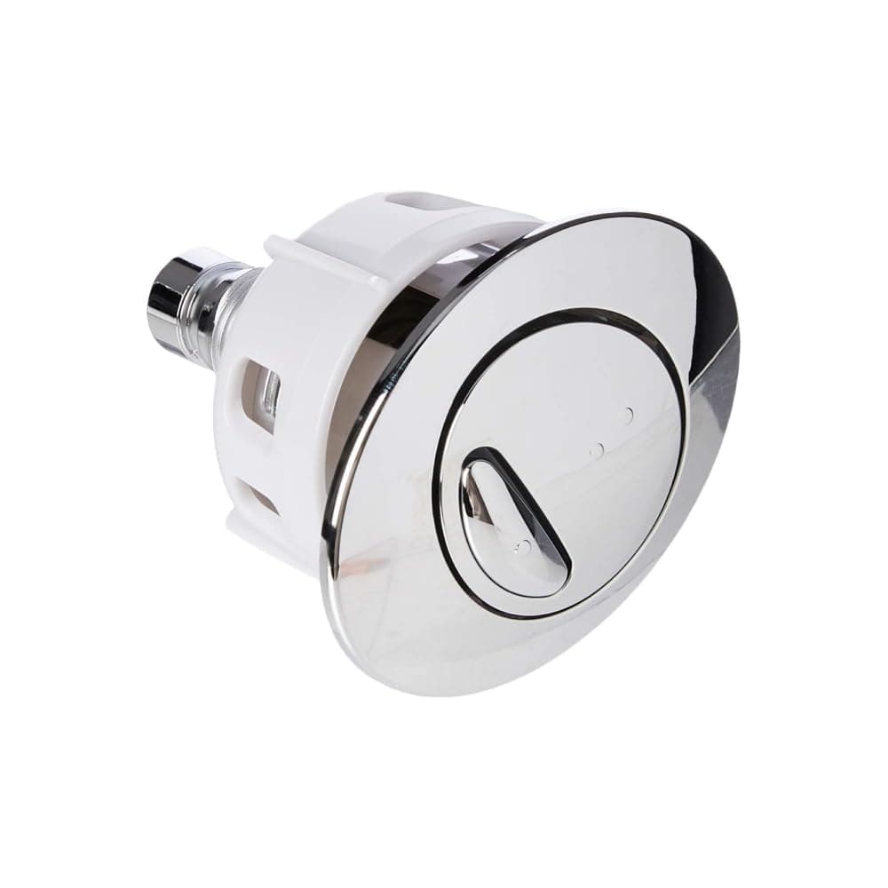 Toilet Flush Button Replacement, Dual Double Flush System Oval Push Button for Ideal Cistern Tank