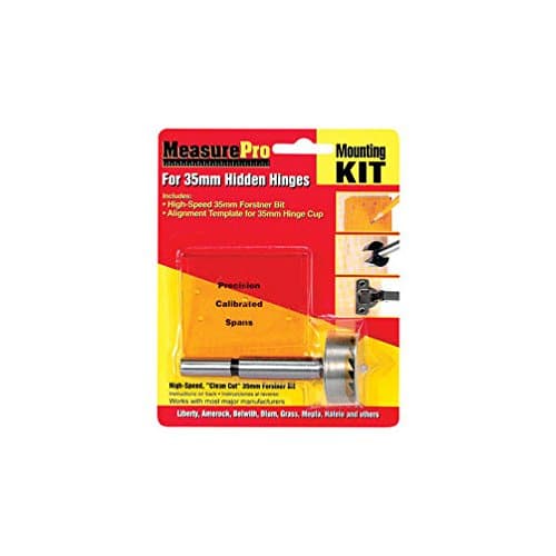 Measure Pro Hidden Hinge Mounting Kit 35mm